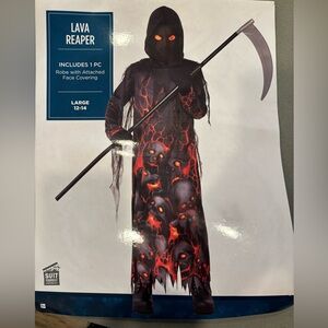 Lava Reaper Costume Kids